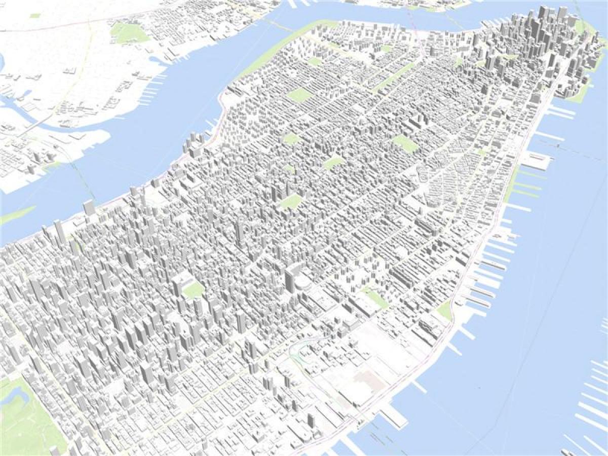 Manhattan 3d karti