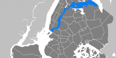 Karte Manhattan vektoru